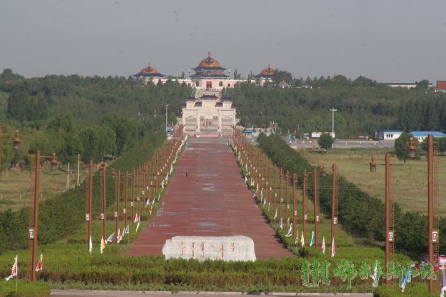 成吉思汗陵远景
